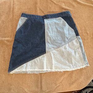 Zara Basic demin skirt